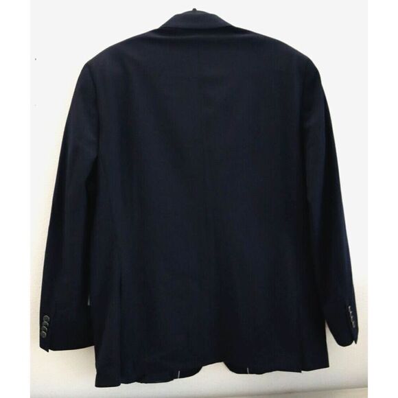 Michael Kors 4900133259 Men's Sz 44R Navy Classic-Fit Stretch Solid Blazers - Picture 2 of 12